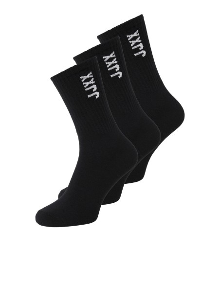 JXMORENO SOCKS ACC 3-PACK NOOS ACC Black w. BLACK