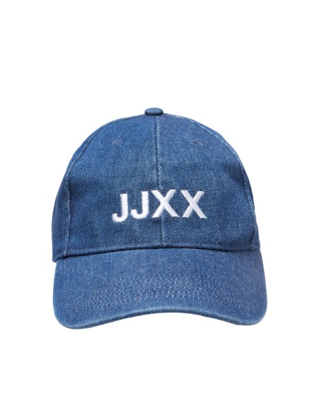 JXBASIC BIG LOGO BASEBALL DENIM CAP NOOS Dark Blue Denim /Big logo on front