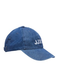 JXBASIC BIG LOGO BASEBALL DENIM CAP NOOS Dark Blue Denim /Big logo on front 2
