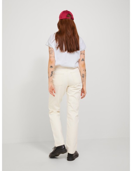 JXASTRID BOXY SL EVERY TEE JRS NOOS Bright White