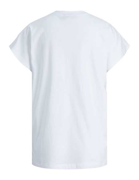 JXASTRID BOXY SL EVERY TEE JRS NOOS Bright White