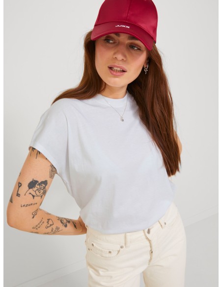 JXASTRID BOXY SL EVERY TEE JRS NOOS Bright White