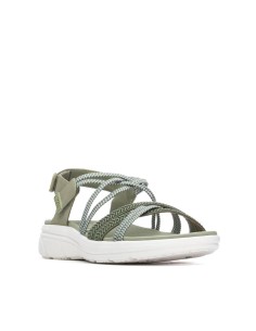 Sandalia de mujer plano Xti 145481 Kaki 2
