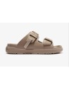 SANDALIA Vibe Foam 2 Buckles Full Taupe