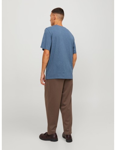 CAMISETA JJEPAULOS TEE SS CREW NECK NOOS Denim Blue