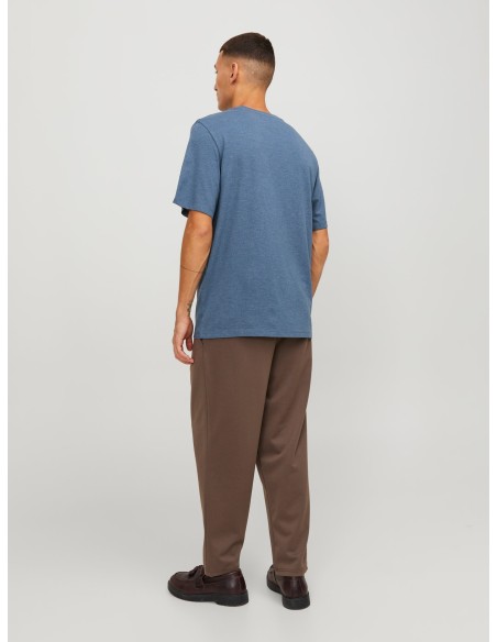 CAMISETA JJEPAULOS TEE SS CREW NECK NOOS Denim Blue