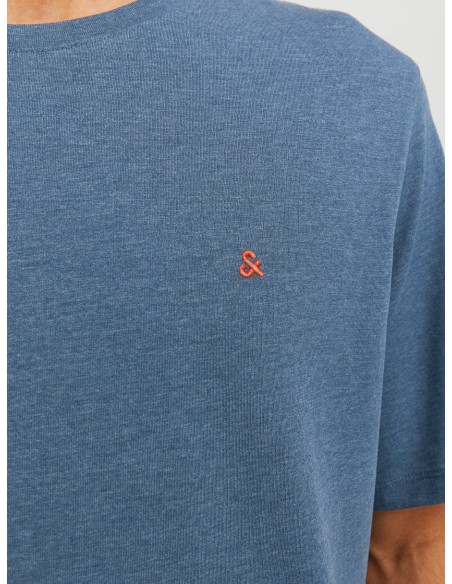 CAMISETA JJEPAULOS TEE SS CREW NECK NOOS Denim Blue
