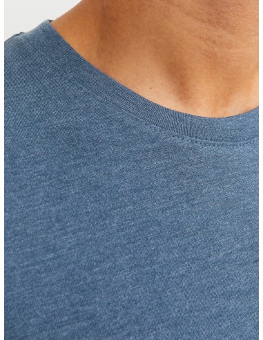 CAMISETA JJEPAULOS TEE SS CREW NECK NOOS Denim Blue