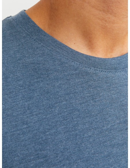 CAMISETA JJEPAULOS TEE SS CREW NECK NOOS Denim Blue