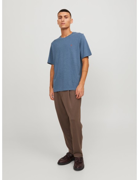 CAMISETA JJEPAULOS TEE SS CREW NECK NOOS Denim Blue