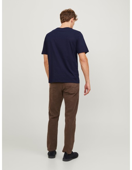 CAMISETA JJEPAULOS TEE SS CREW NECK NOOS Navy Blazer