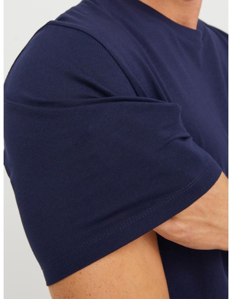 CAMISETA JJEPAULOS TEE SS CREW NECK NOOS Navy Blazer