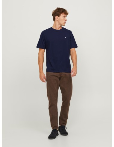 CAMISETA JJEPAULOS TEE SS CREW NECK NOOS Navy Blazer