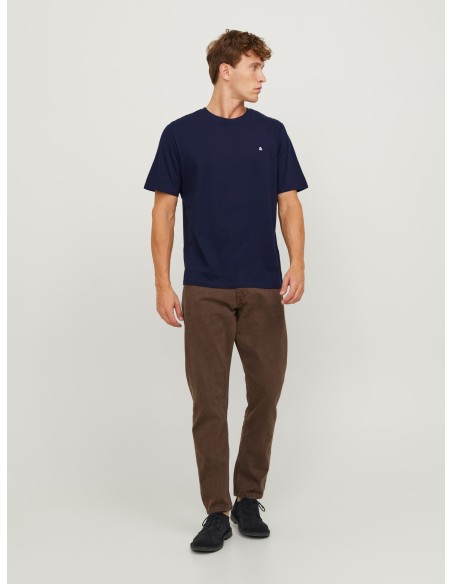 CAMISETA JJEPAULOS TEE SS CREW NECK NOOS Navy Blazer