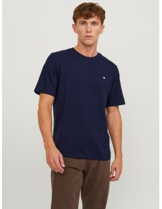 CAMISETA JJEPAULOS TEE SS CREW NECK NOOS Navy Blazer 2