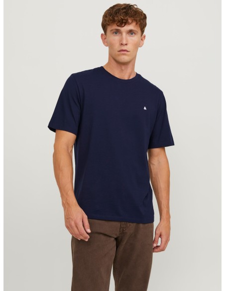 CAMISETA JJEPAULOS TEE SS CREW NECK NOOS Navy Blazer