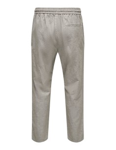 ONSLINUS CROP 0007 COT LIN PNT NOOS Bungee Cord TWO TONE (WHITE) 2