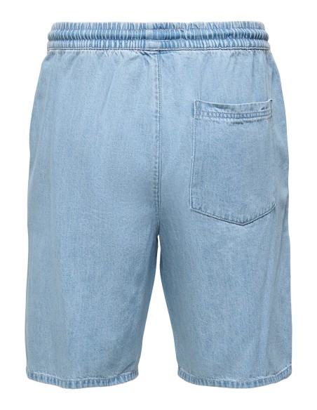 BERMUDAS ONSEDGE STRING LB 8527 YFM DNM SHORTS Light Blue Denim