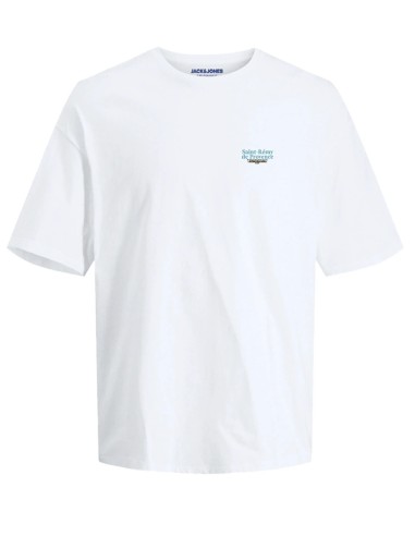 CAMISETA JORVALLEY TEE SS CREW NECK TG LN Bright White LANDSCAPE