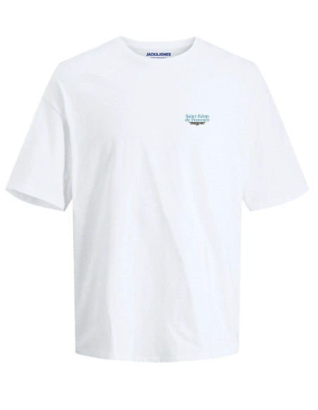CAMISETA JORVALLEY TEE SS CREW NECK TG LN Bright White LANDSCAPE