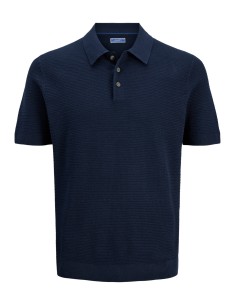 JPRBLURILEY KNIT POLO SS SN Sky Captain