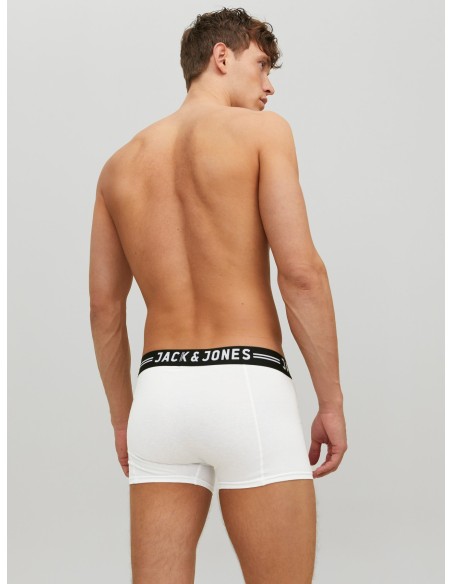 PACK 3 BOXER SENSE TRUNKS 3-PACK NOOS White