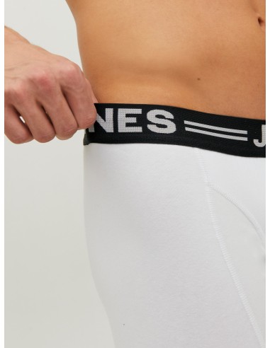 PACK 3 BOXER SENSE TRUNKS 3-PACK NOOS White