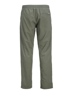 PANTALÓN LINO JPSTKANE SUMMER LINEN BLEND JOGGER SN Agave Green SOLID 2