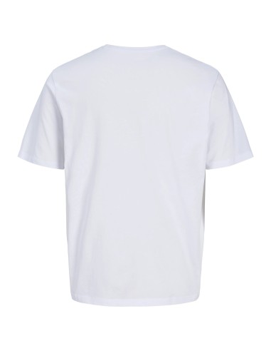 CAMISETA JJGRADIENT PRINT TEE SS CREW NECK LN Bright White