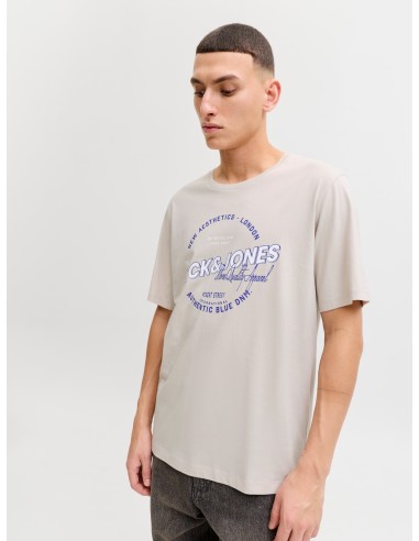 CAMISETA JJELOGO TEE SS O-NECK 2 COL SS26 SN Moonbeam