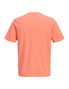 CAMISETA JCOFUSION DOTS PRINT TEE SS CREW SN Persimmon 2