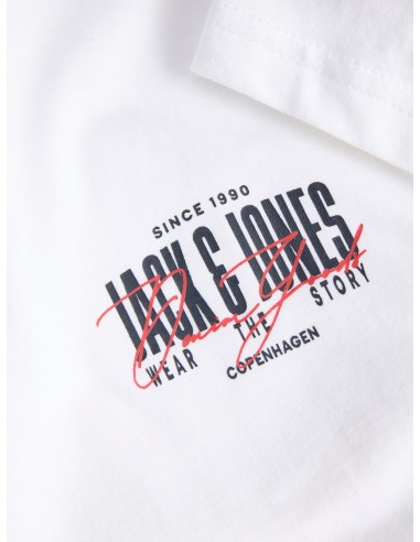 CAMISETA JJAERO TEE SS CREW NECK White