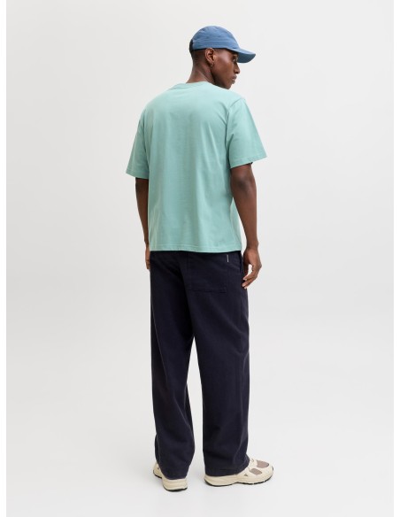 CAMISETA JJEARCHIVE GRAPHIC TEE SS O-NECK NOOS Mineral Blue