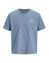 CAMISETA JJEARCHIVE GRAPHIC TEE SS O-NECK NOOS Blue Mirage