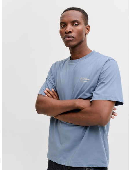 CAMISETA JJEARCHIVE GRAPHIC TEE SS O-NECK NOOS Blue Mirage