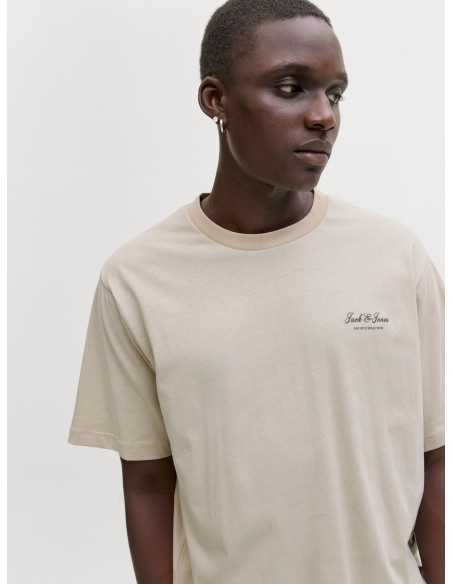 CAMISETA JJEARCHIVE GRAPHIC TEE SS O-NECK NOOS Moonbeam