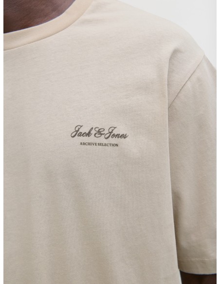 CAMISETA JJEARCHIVE GRAPHIC TEE SS O-NECK NOOS Moonbeam