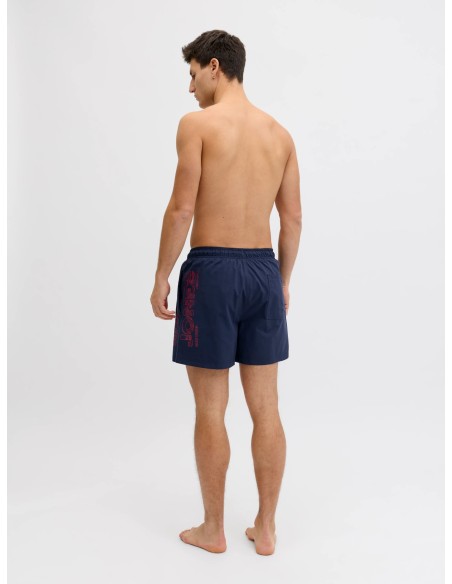 BAÑADOR JPSTMAUI WAVE LOGO SWIM SHORTS REG SN Navy Blazer