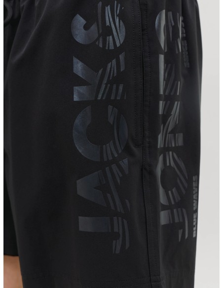 BAÑADOR JPSTMAUI WAVE LOGO SWIM SHORTS REG SN Black