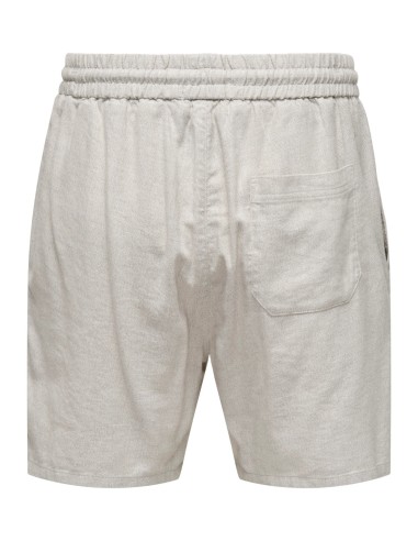 BERMUDAS ONSTEL LINEN MIX 0245 SHORTS Cloud Dancer
