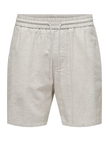 BERMUDAS ONSTEL LINEN MIX 0245 SHORTS Cloud Dancer