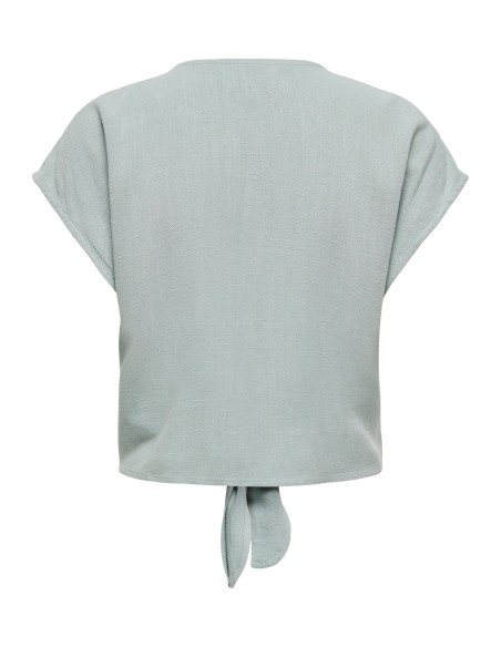 ONLSIESTA SS KNOT LIN BL SHIRT PNT NOOS Abyss
