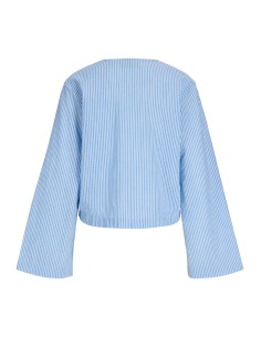 JXWINDY SEERSUCKER LS TIE SHIRT WVN LN Little Boy Blue STRIPES 2