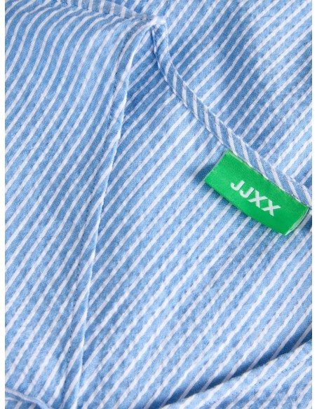 JXWINDY SEERSUCKER LS TIE SHIRT WVN LN Little Boy Blue STRIPES