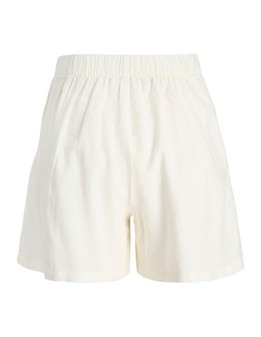 JXALMIRA LINEN BLEND HW SHORTS WVN LN Blanc de Blanc