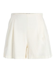 JXALMIRA LINEN BLEND HW SHORTS WVN LN Blanc de Blanc
