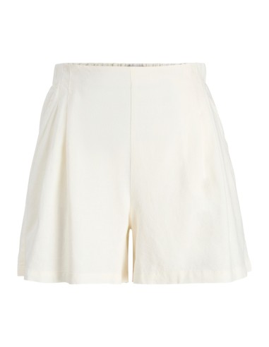 JXALMIRA LINEN BLEND HW SHORTS WVN LN Blanc de Blanc