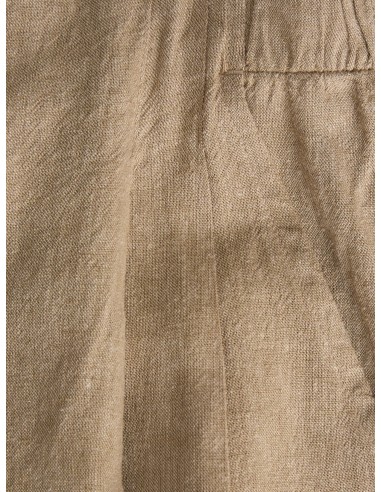 JXALMIRA LINEN BLEND HW SHORTS WVN LN Silver Mink