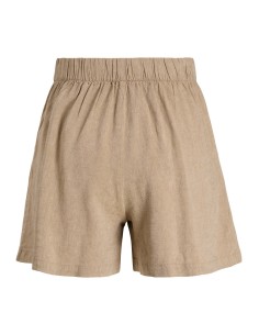 JXALMIRA LINEN BLEND HW SHORTS WVN LN Silver Mink 2