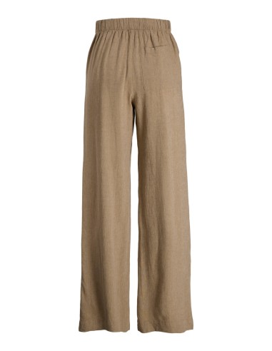PANTALONES JXALMIRA LINEN BLEND HW PANT WVN LN Silver Mink
